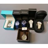 Collection of boxed gentleman's wristwatches