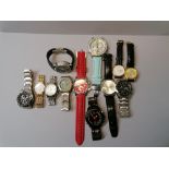 Collection of gentleman's wristwatches