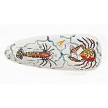 M.B.F.A. Pornic Fruit de Mer ceramic dish. 62 cm long.