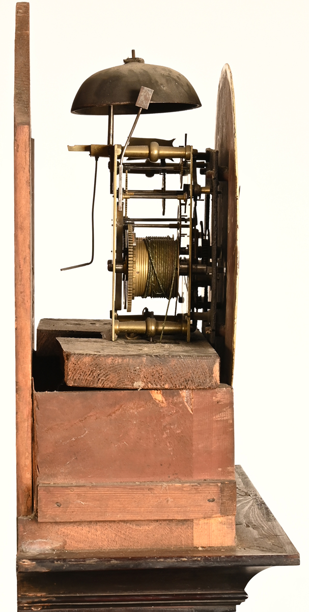 An early 19th century Scottish inlaid mahogany cased longcase clock, - Image 4 of 4