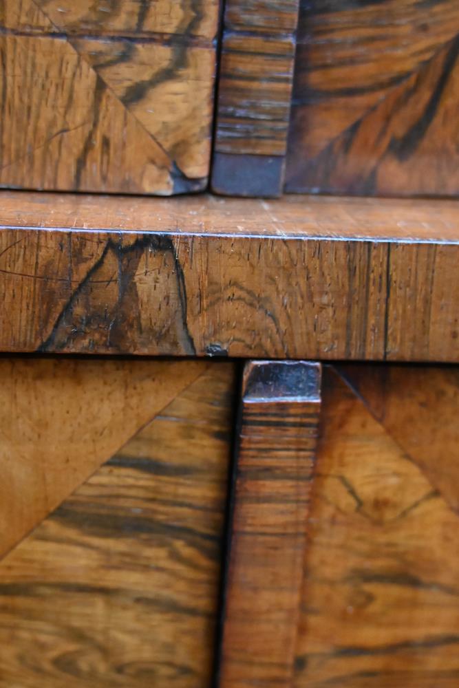 A 19th century rosewood bookcase, - Image 12 of 15