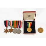 A World War II medal group to Philip Charles Carter MP (Director Traffic Sword Beach,