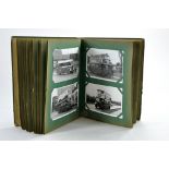 Transport Photography, comprising a post card album with Black / White photographs so Bus /