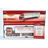 Corgi Diecast Model Truck issue comprising No. CC12940 Scania Topline Curtainside in the livery of