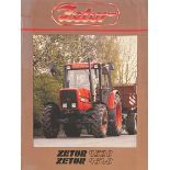 A selection of commercial vehicle and equipment sales brochures / literature. From a single owner