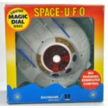 Tomy Vintage Lighted Magic Dial Series Space UFO. Looks to have had very little, if any use hence