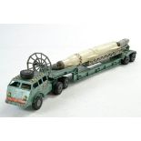 FJ (France) Pacific Convoi Exceptionnel. Metallic green, silver with radar dish and rocket. Rocket