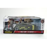 JADA diecast issue in 1/24 comprising DC comics Bombshells, Harley Quinn figure and Mercury. Appears