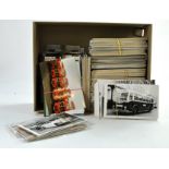 Transport Photography, comprising a large box of Bus / Coach Photographs, various firms.