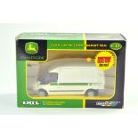 Britains 1/32 Farm Toy / Model comprising Ford Transit Van in the livery of John Deere. Excellent,