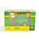 Britains 1/32 Farm Toy / Model comprising John Deere 990 Round Baler. Excellent, not previously