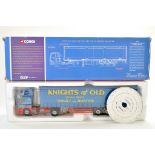 Corgi Diecast Model Truck issue comprising No. 75405 Leyland DAF Curtainside in the livery of