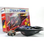 Coleco Starcom Series comprising Shadowbat Battle Cruiser. Appears to be complete, very good, in