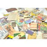 Huge assortment of paper ephemera from the early to mid 20th century comprising magazines,