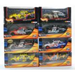 Mattel Hot Wheels Racing Series (different sets) comprising Eight 1/24 Nascar diecast issues in