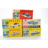 Corgi / Vanguards 1/43 diecast issues comprising five boxed examples including Austin Healey, Ford