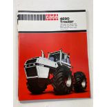 Tractor and Machinery Literature comprising six exquisite Case Tractor sales brochures. As New.