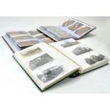 Transport Photography comprising trio of large albums comprising two colour albums full and one