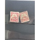 Stamps, German Colonies, an album containing a fine collection of German Colonial issues as shown,