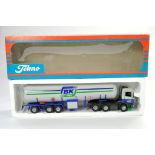 Tekno 1/50 Model Truck issue comprising Leyland DAF Tanker in the livery of BK Autogas. Appears