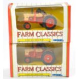 Ertl duo of Spalding Model Tractor show Limited Edition Tractor issues. Excellent in boxes.