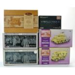 Corgi Military issues comprising five boxed examples including North Africa and Korean War Series.