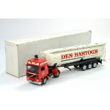 Conrad Diecast Truck Issue comprising Volvo Silo Tanker in the livery of Den Hartogh. Appears