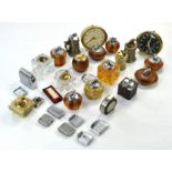 An interesting large group of Vintage Lighters, untested but mostly clean, from various makers.