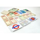 A group of 14 vintage London Transport Maps 1946 to 1965 plus some others.