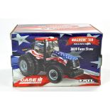 Ertl 1/32 Model Farm issue comprising Stars and Stripes Case Magnum 180 Tractor 2009 Farm Show.