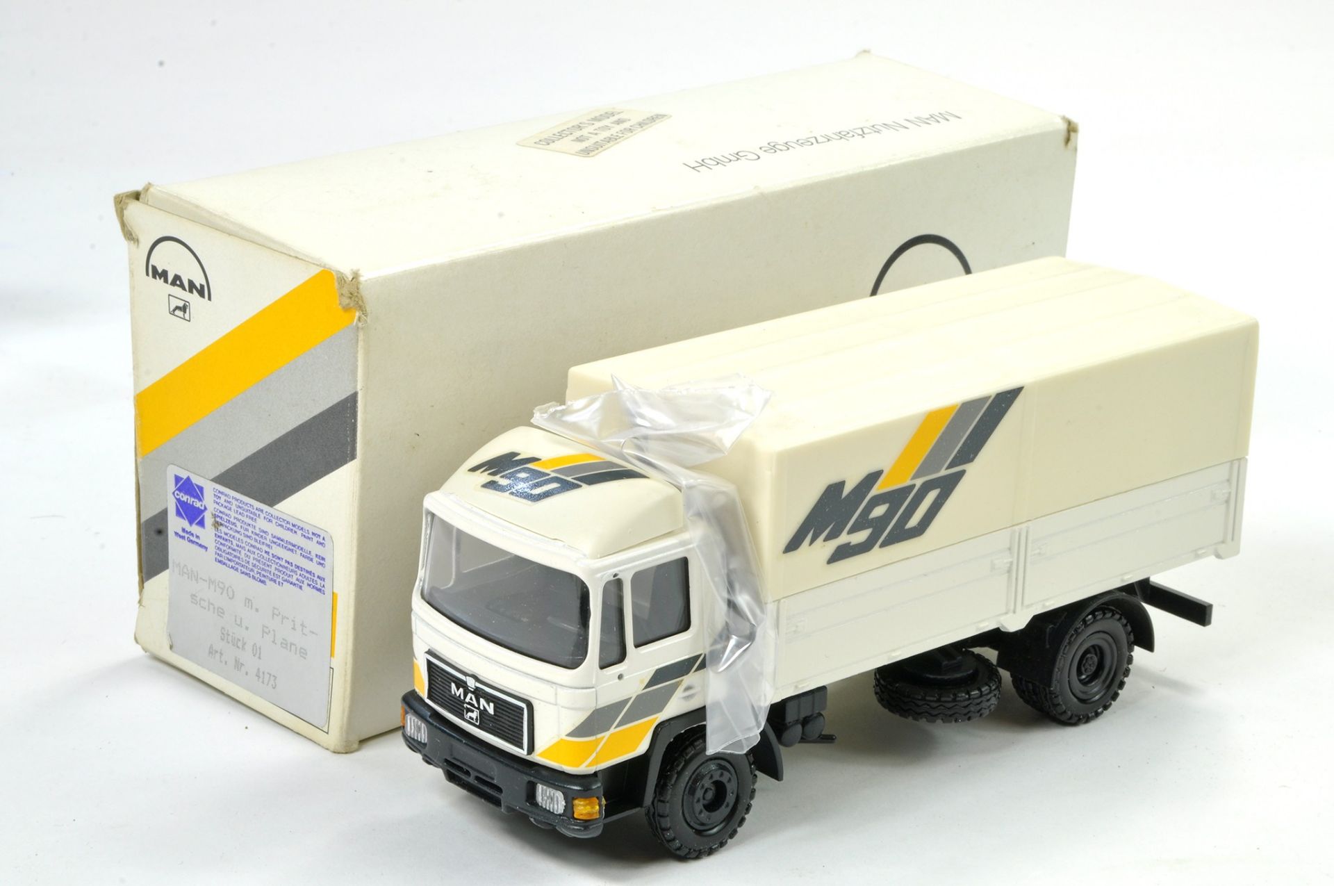 Conrad Diecast Truck Issue comprising No. 4173 MAN M90. Appears generally excellent with original