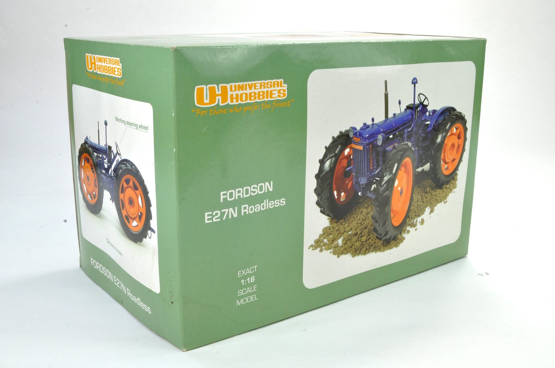 Universal Hobbies 1/16 Model Farm Issue comprising Fordson E27N Roadless Tractor. Sealed in Original