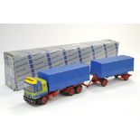 Conrad Diecast Truck Issue comprising No. 4118 MAN Drawbar Trailer Combination. Generally very