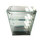 An original Corgi Glass Shop Counter Point of Sale Unit with shelving. Some signs of wear but
