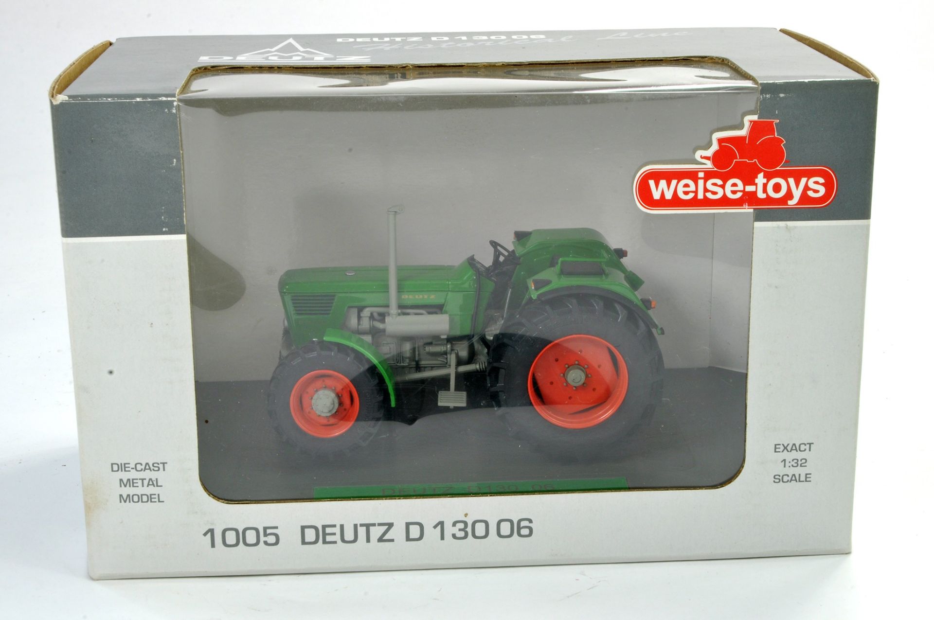 Weise Toys 1/32 Model Farm Issue comprising No. 1005 Deutz D130 06 Tractor. Excellent, appears to