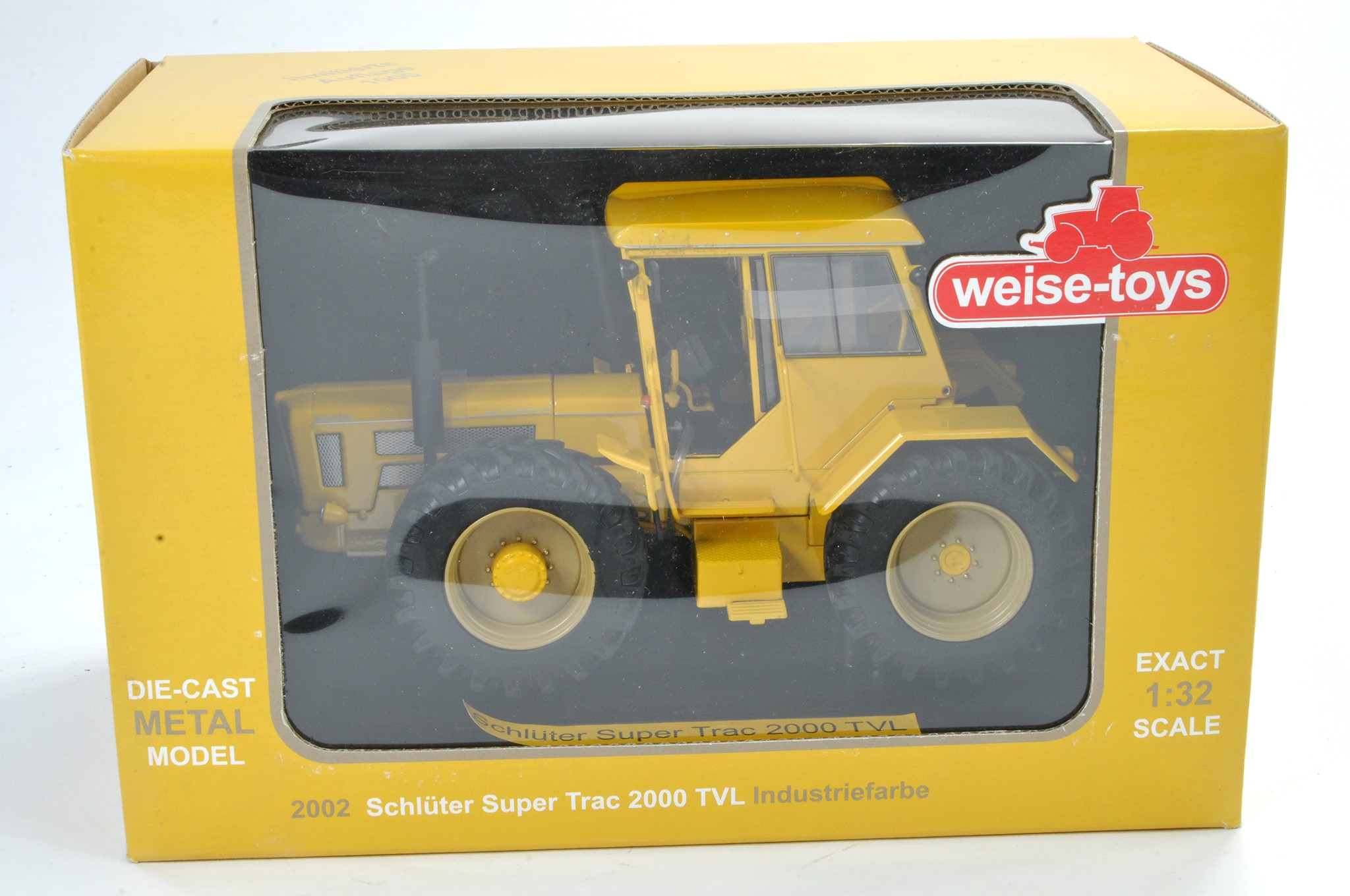 Weise Toys 1/32 Model Farm Issue comprising No. 2002 Schluter Super Trac 2000 TVL Tractor,