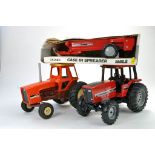 Ertl 1/16 Model Farm Trio comprising Allis Chalmers, International 5288 plus Case IH Spreader.