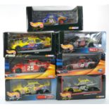 Mattel Hot Wheels Racing Series (different sets) comprising Seven 1/24 Nascar diecast issues in