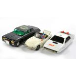 Corgi TV Related Trio comprising James Bond Lotus and Toyota, plus The Green Hornet, all with