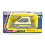 Corgi No. 288 Minissima. Excellent in excellent box.