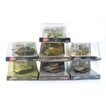 Corgi Diecast Military 1/50 issues comprising Seven Tanks mostly from the WW2 Legends Series. All