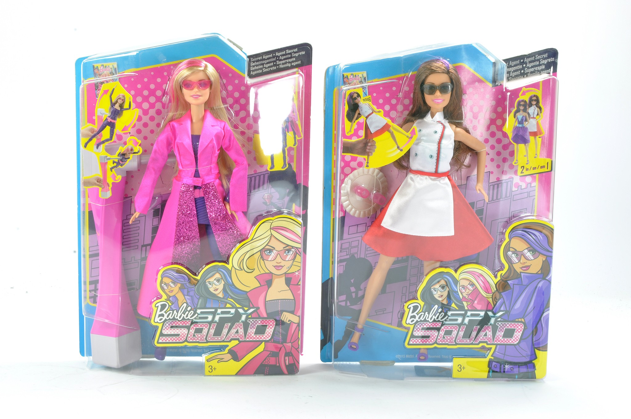 Fashion Dolls comprising Barbie Spy Squad Duo. Excellent and unopened.