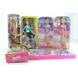 Fashion Dolls comprising various barbie issues, mostly opened with damaged packaging etc.