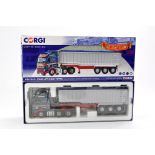 Corgi Diecast Model Truck issue comprising No. CC14036 Volvo FH Bulk Tipper in livery of Dawson.