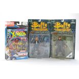 Moore Action Collectibles featuring Buffy the Vampire Slayer x 2 plus Marvel Universe Figure Set.