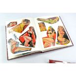 A large single owner collection of Glamour / Erotica / Pinups comprising hundreds of cut-outs and