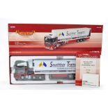 Corgi Diecast Model Truck issue comprising No. CC13820 Mercedes Actros Fridge Trailer in the