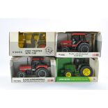 Ertl 1/32 Farm issues comprising Four boxed tractor issues including Case, Case IH and John Deere.