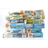 Fifteen Plastic Model Kits, mostly larger aircraft inc Vulcan from various makers including