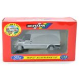 Britains No. 00233B Ford Transit Van in Silver. Excellent with no obvious sign of fault in very good